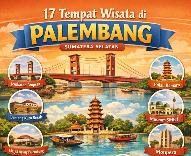 17 Tempat Wisata di Palembang 17 Tempat Wisata di Palembang