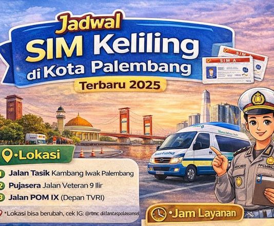 Jadwal SIM Keliling di Kota Palembang Terbaru Jadwal SIM Keliling di Kota Palembang Terbaru